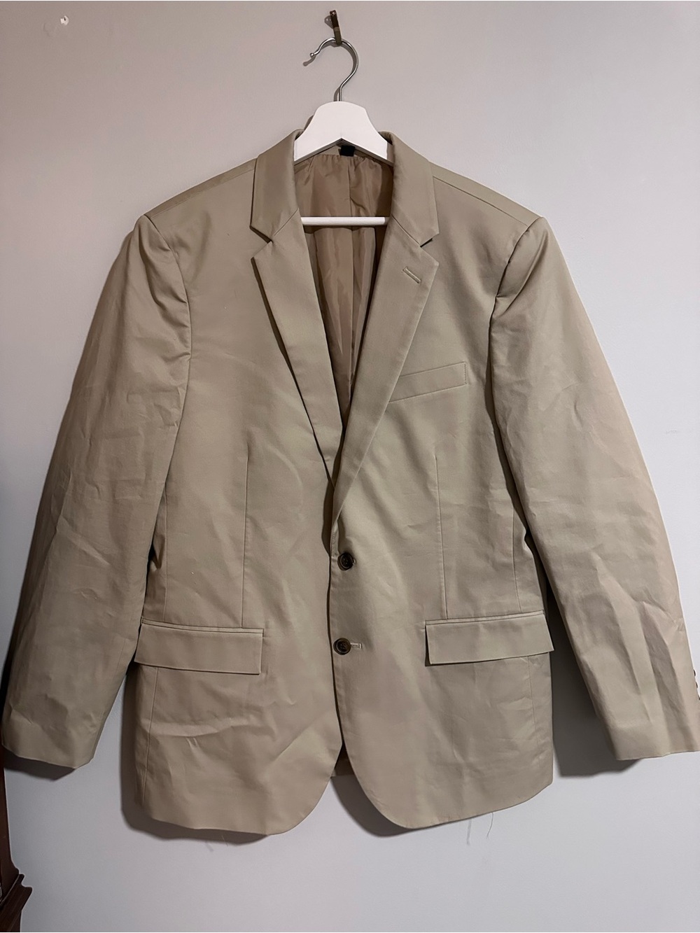 J. Crew Tan Single-Breasted Sport Coat